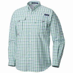 Columbia PFG Super Bahama™ Långärmad Tröja Herr Gröna (LEFGO0867)